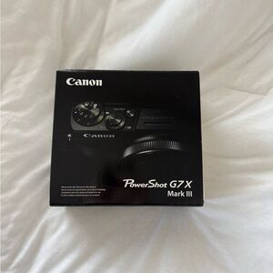 Canon PowerShot G7 X Mark III - Sleek Black